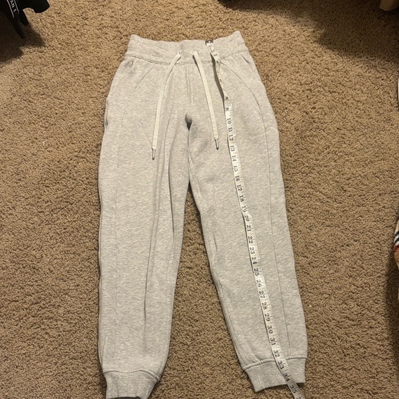 lululemon athletica Pants - Lululemon Athletica Light Gray Joggers